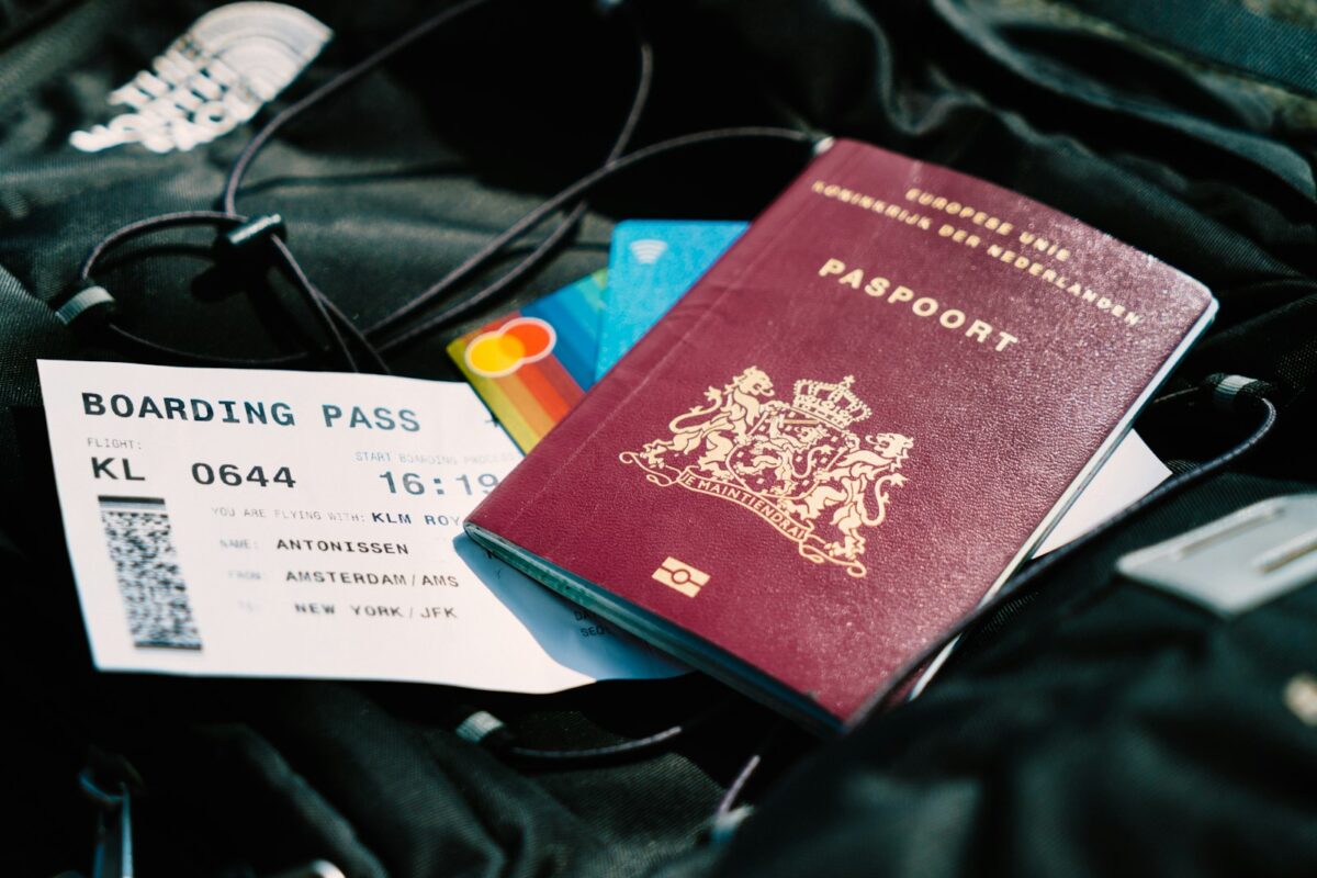 ETIAS launch Q4 2026 — passport and boarding pass for African travellers entering Schengen