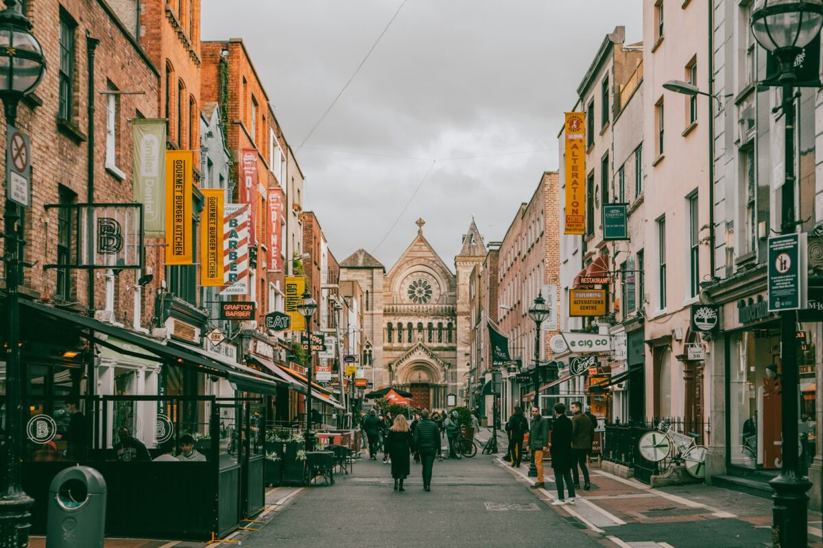 Dublin city centre business district — Ireland General Employment Permit 2026 for African workers