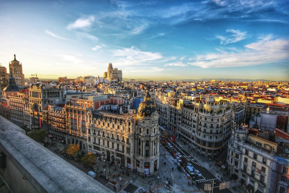 Spain Beckham Law 2026 Madrid skyline African professionals tax regime