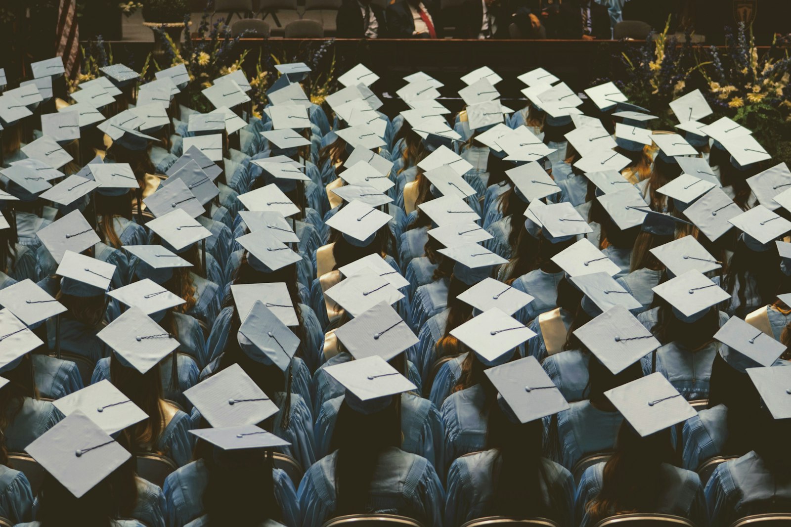 UK Graduate Visa vs PGWP graduates throwing caps at ceremony