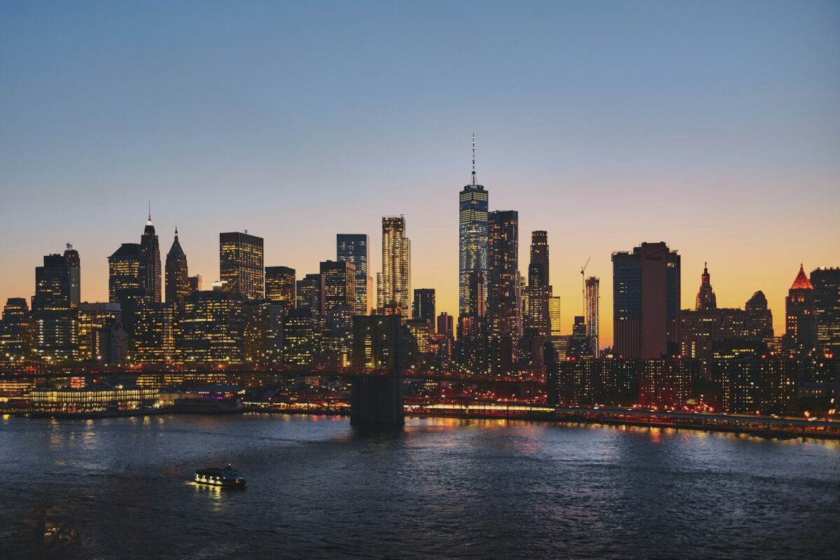 New York skyline illustrating the F-1 student visa duration of status changes