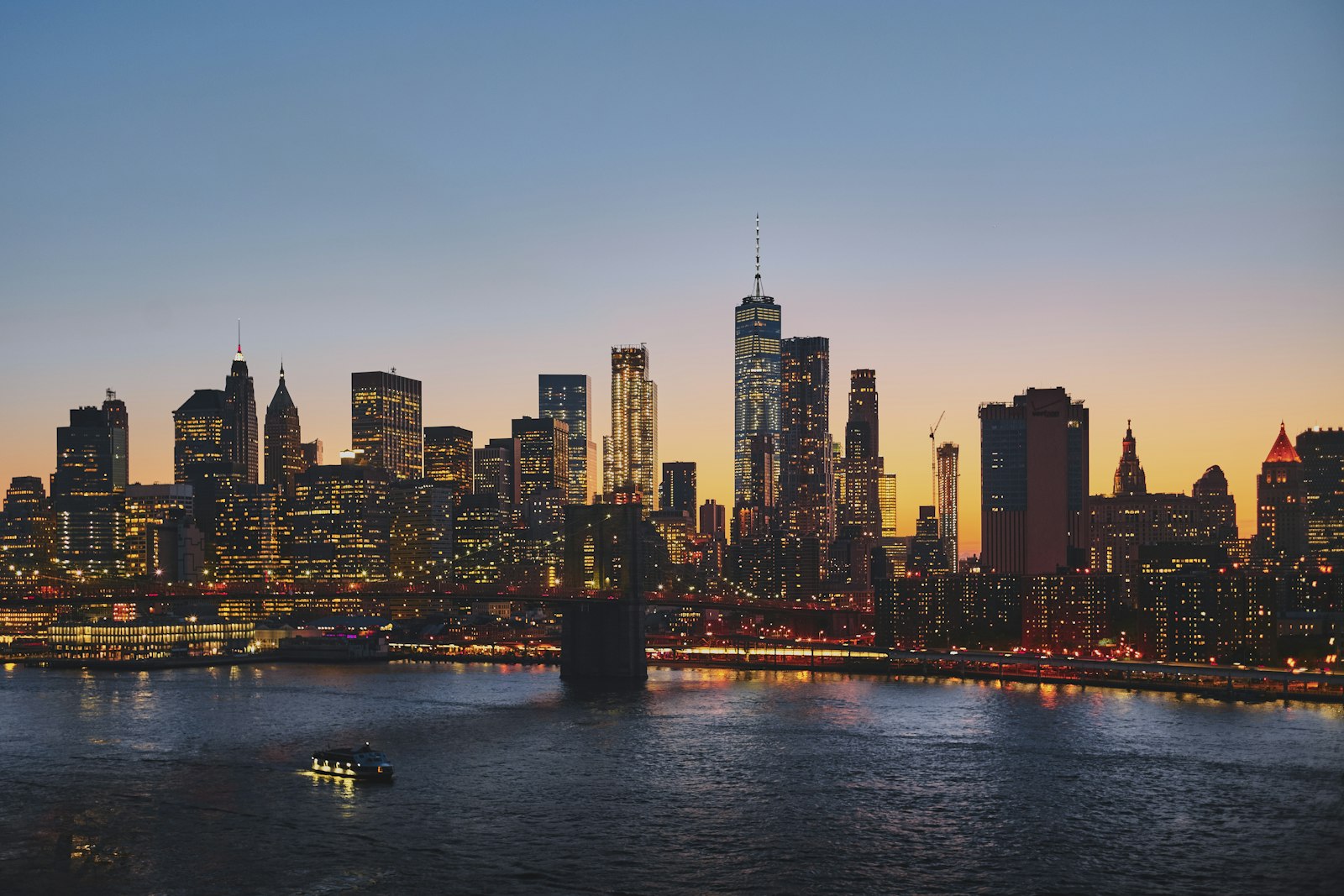 New York skyline illustrating the F-1 student visa duration of status changes