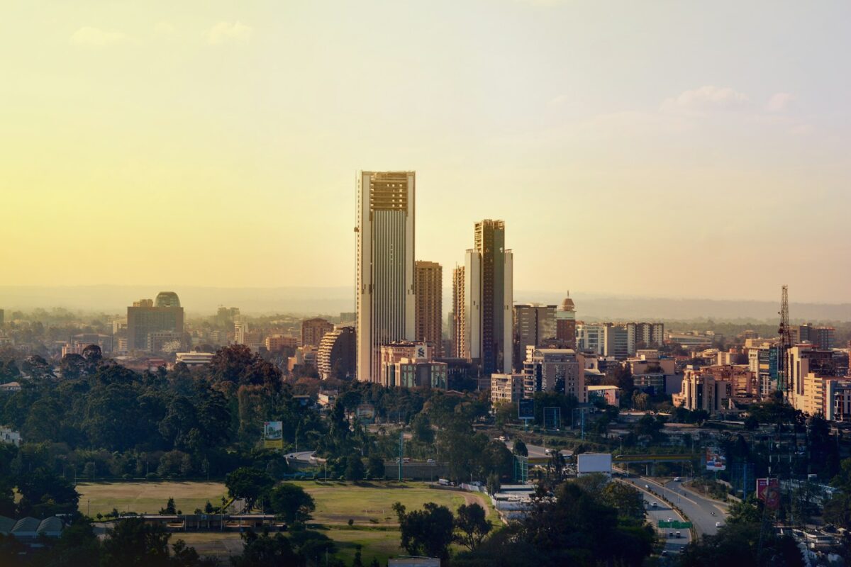 Visa-free countries for Kenyans — Nairobi skyline