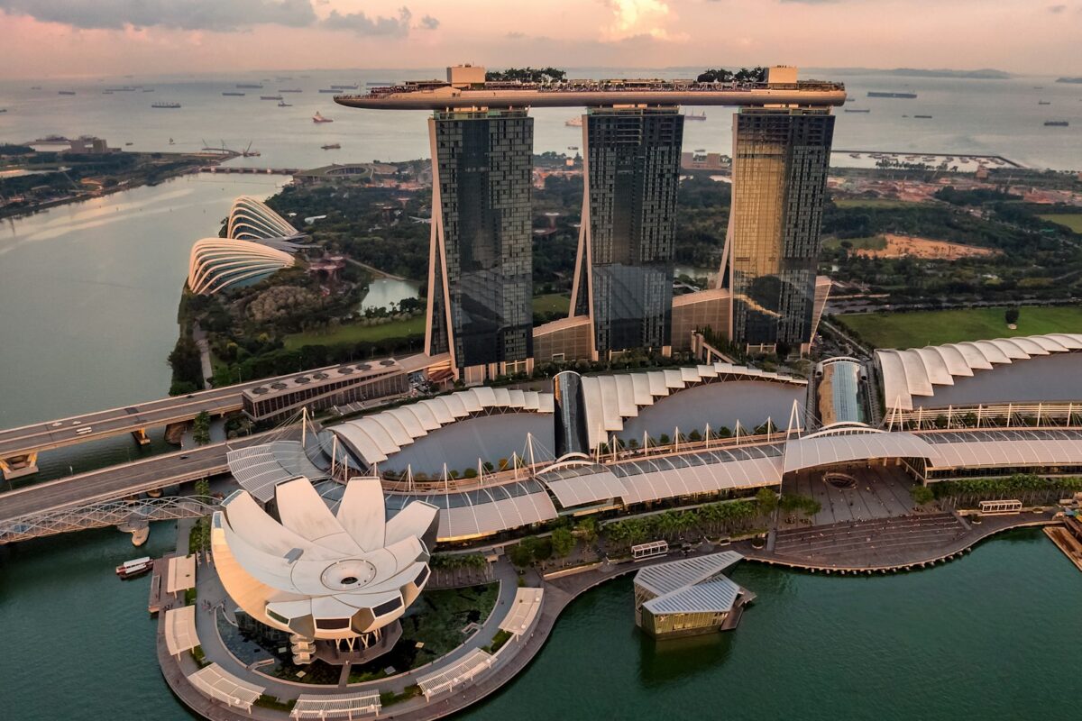 Singapore company formation and the Marina Bay skyline