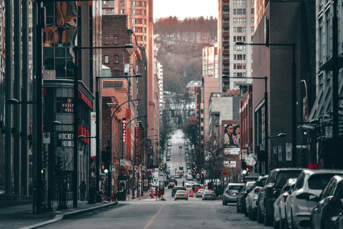 Canada Express Entry French draw 2026, Montreal street