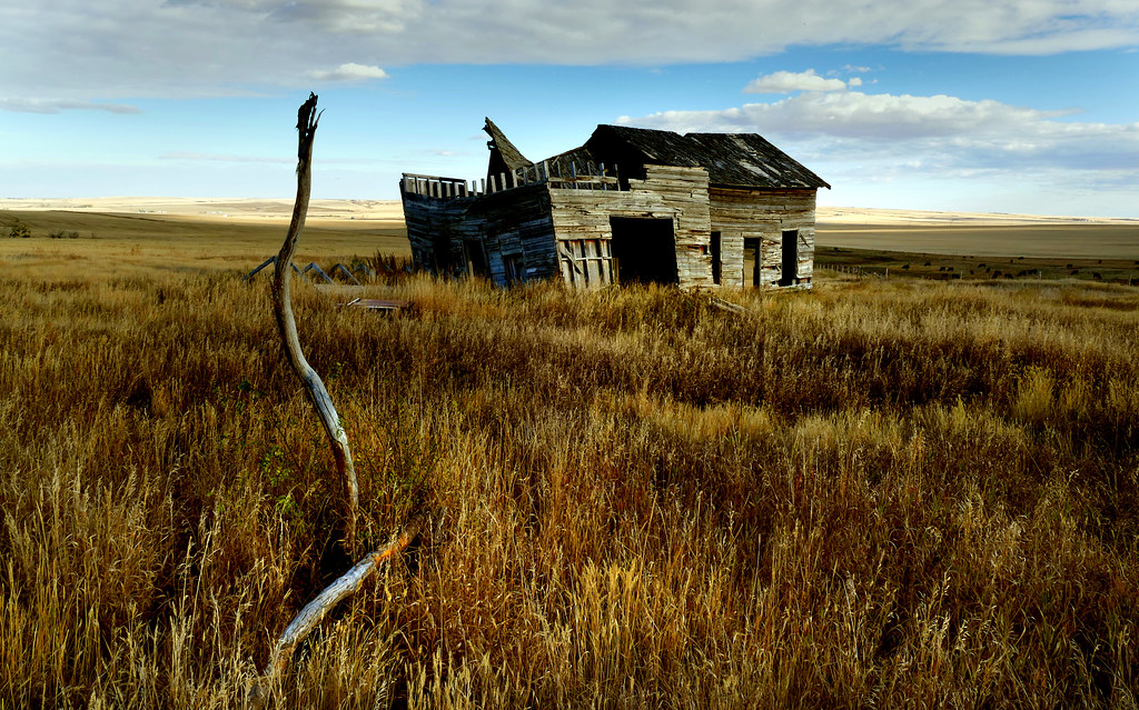 Alberta prairie landscape Alberta prairie landscape ahead of the Alberta independence referendum vote