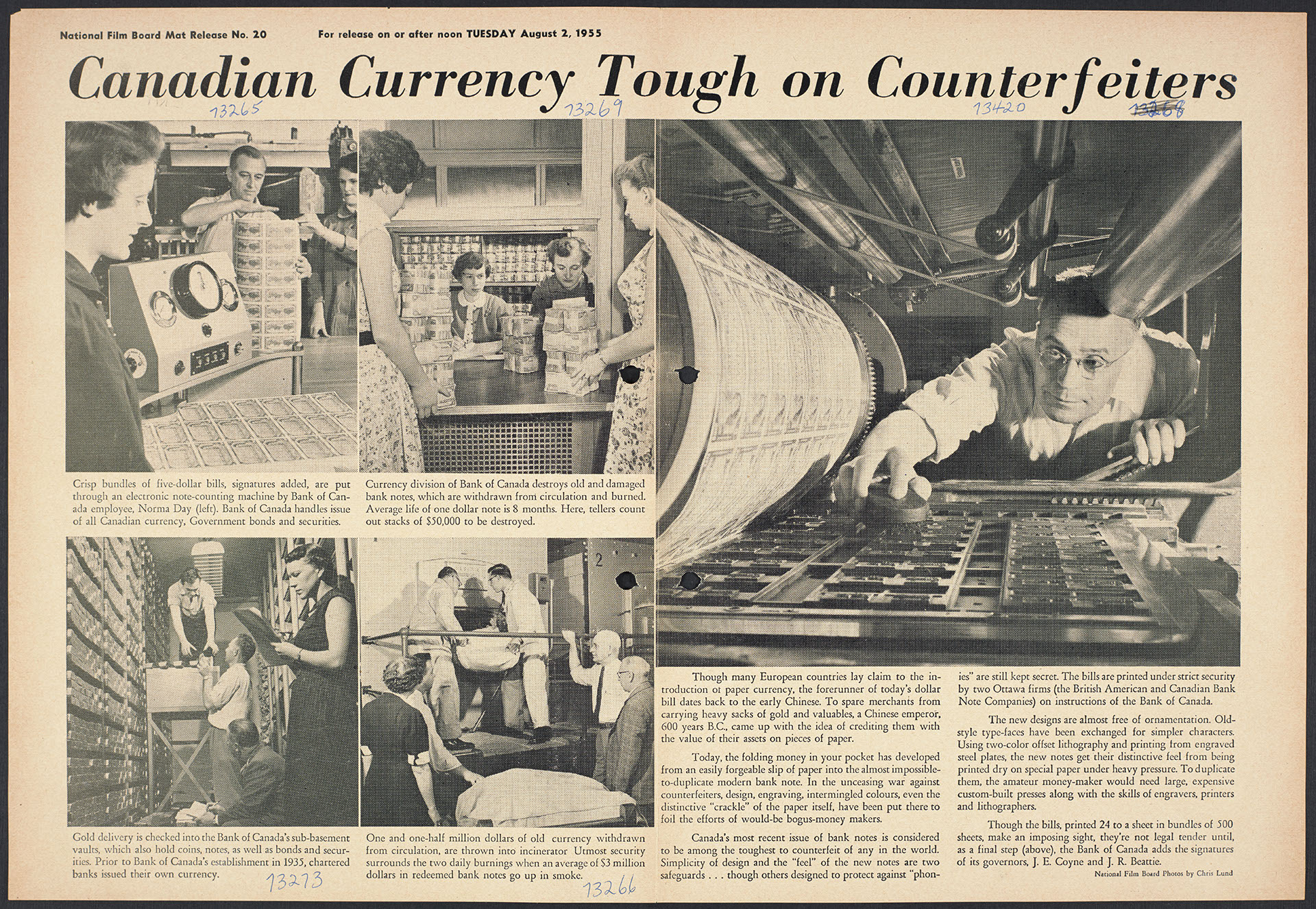 Canadian currency notes after the Bank of Canada rate hold