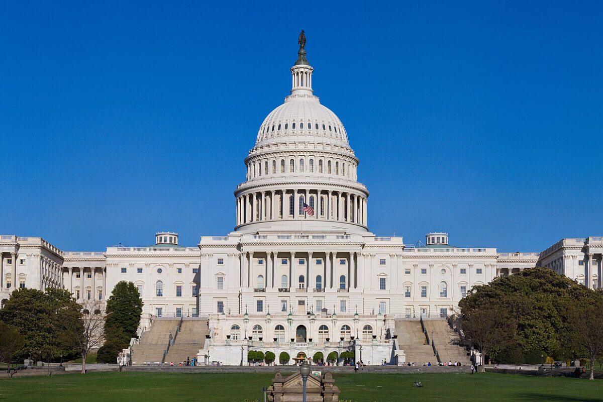 The US Capitol, where the chip export bills await floor action