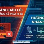 H-1B visa passport stamp linked to the H-1B fee extension