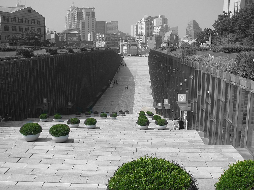 Korea university visa restrictions campus building
