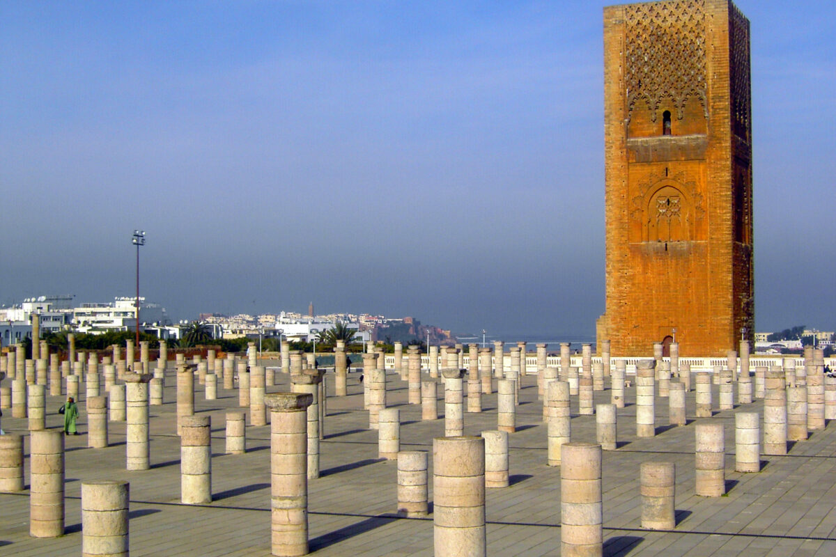 Morocco first woman prime minister: Hassan Tower in Rabat