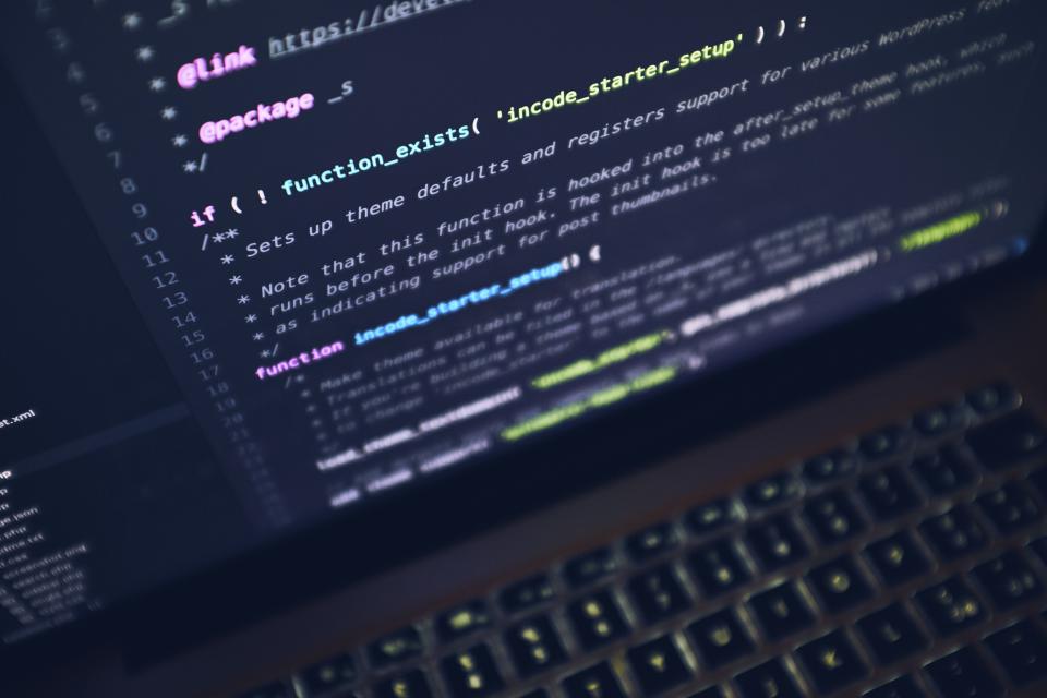 Illustration of AI code representing the OpenAI Medicare portal breach