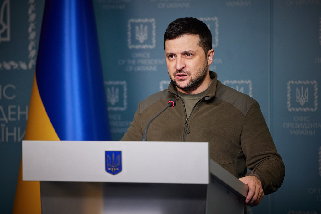 Russia Ukraine ceasefire talks Kyiv skyline
