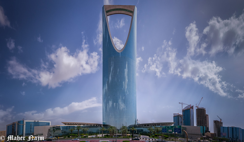 Modern towers on the Riyadh skyline, subject of the Saudi Arabia travel advisory reissued in September 2026