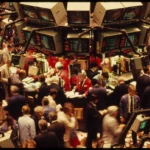 Stock market trading floor tied to this September earnings week preview