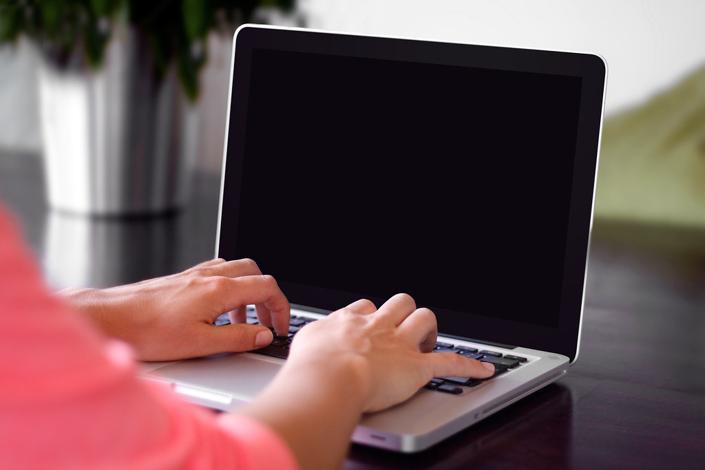 A laptop social media screen reflecting new social media vetting visa applicants rules