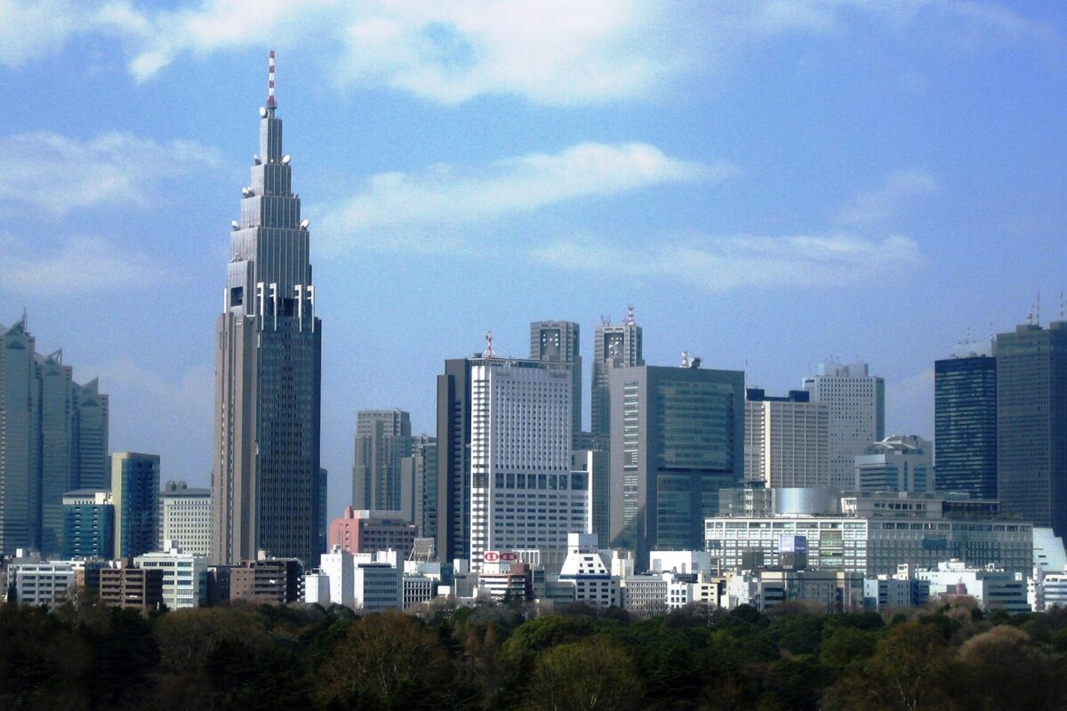 Tokyo skyline, home of the lender behind the SoftBank OpenAI loan