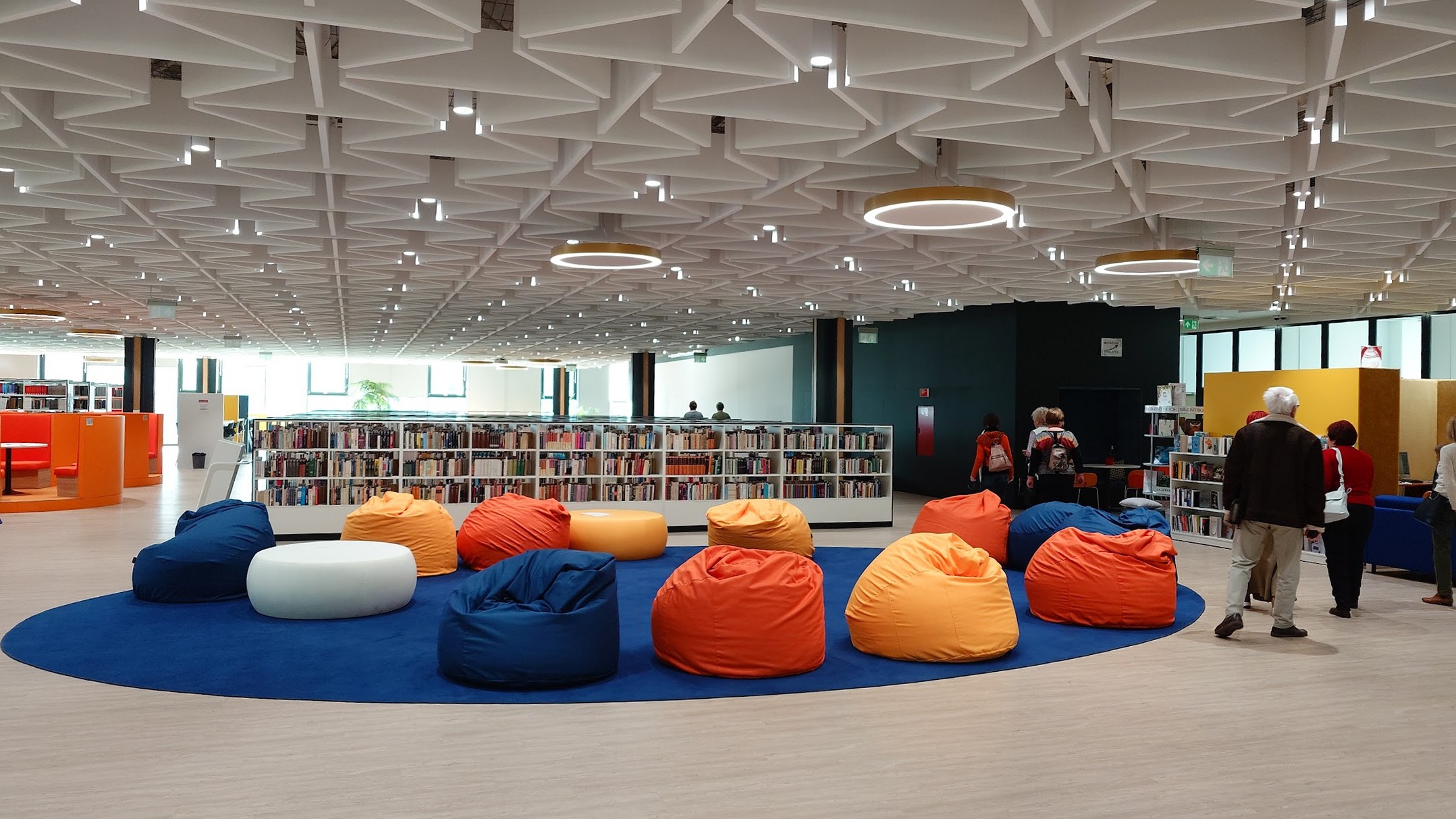 University library reading room ahead of the Chevening scholarship deadline