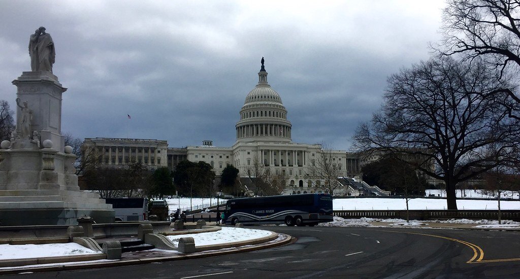 Government building representing the DOL PERM suspension announcement
