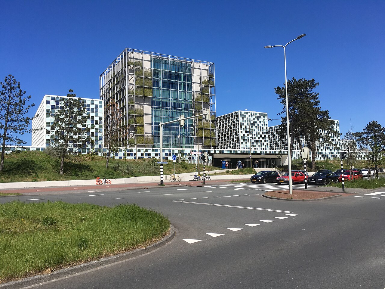 ICC Axa contract - the International Criminal Court building in The Hague