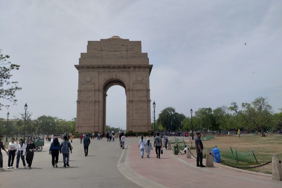 India Gate in Delhi, a landmark for travelers using the India multiple entry e-visa rule for tourists