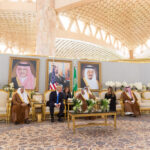 Airport departure board and terminal affected by the Riyadh airport closure