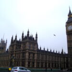 UK Parliament, where officials announced the UK sanctions Iranian nationals decision