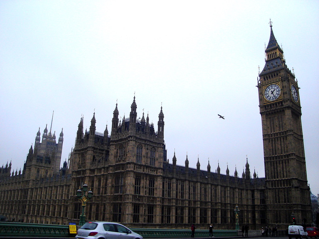 UK Parliament, where officials announced the UK sanctions Iranian nationals decision